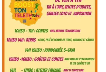 Le téléthon à Flayat