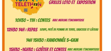 Le téléthon à Flayat