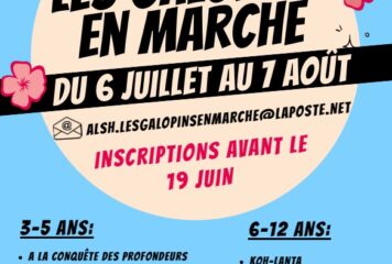 LES GALOPINS EN MARCHE – PLANNING ETE 2026