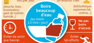 FORTES CHALEURS, LES BONS REFLEXES